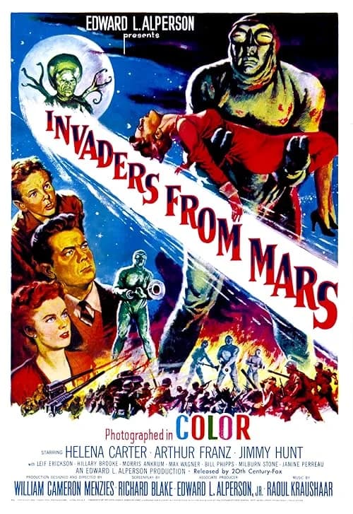 Invaders from Mars film posteri