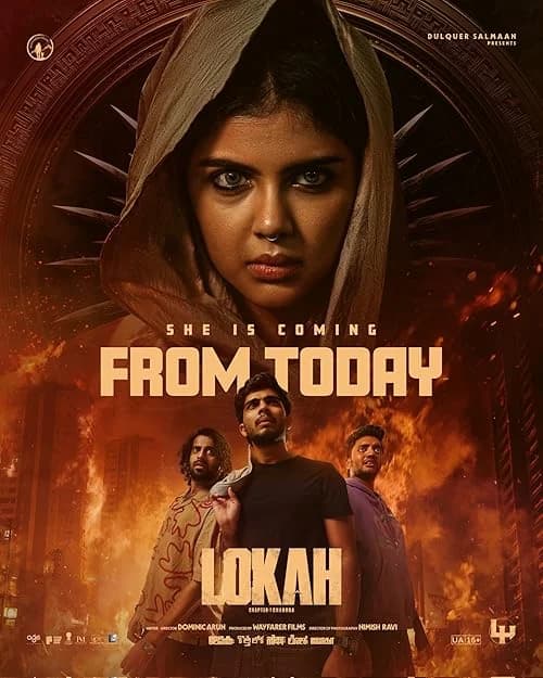 Lokah Chapter One: Chandra film posteri
