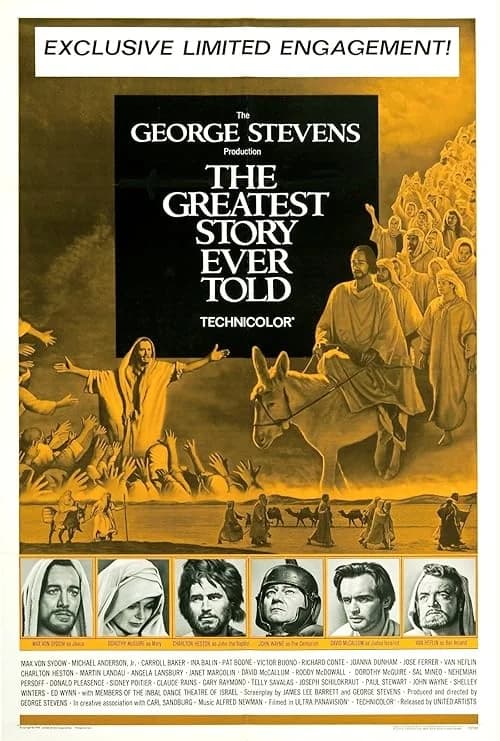 The Greatest Story Ever Told film posteri