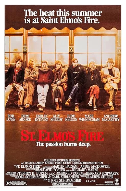 St. Elmo's Fire film posteri